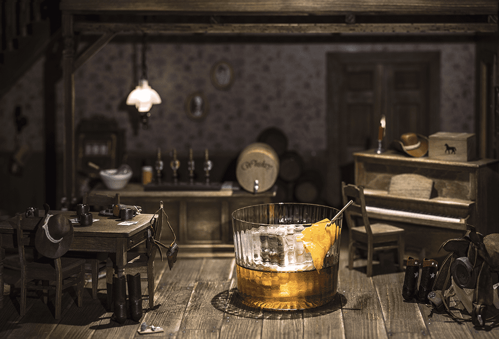 Image of a BOULEVARDIER cocktail