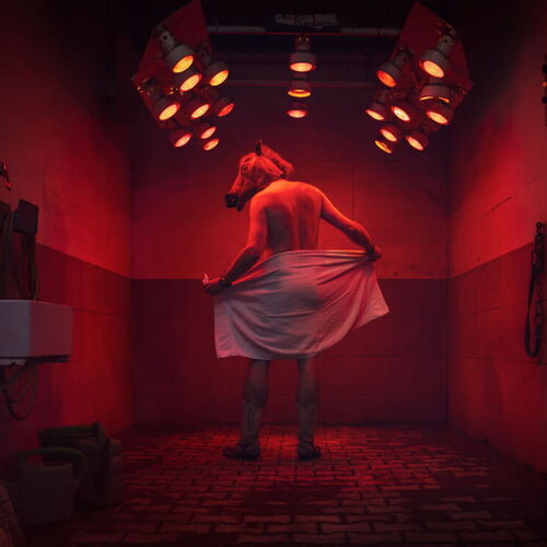 Red, Light, Performance art, Lighting, Stage, Room, Performance, Photography, Darkness, Art